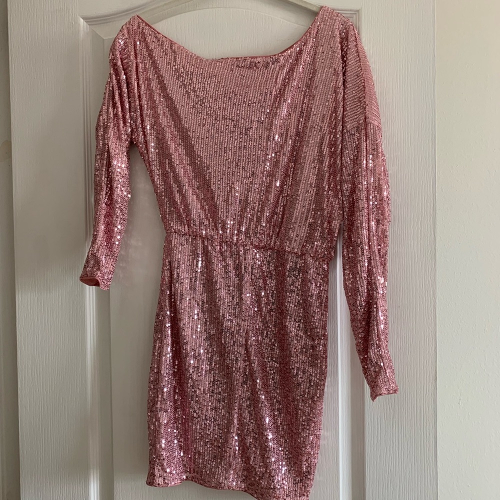 Fashion Nova all that shines mini dress